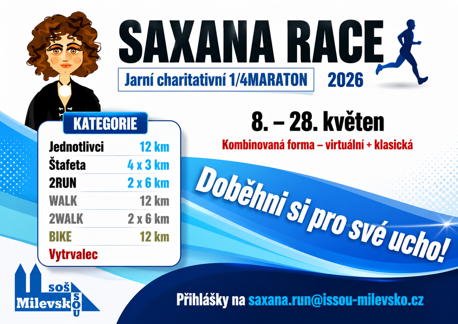 SAXANA RACE 2026 je zpět – v pohybu a pro dobrou věc!